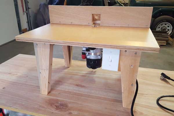 simple diy router table