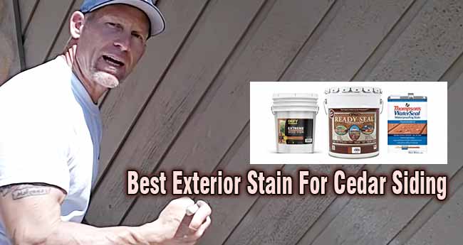Best Exterior Stain For Cedar Siding