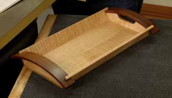 A Wooden Serving Tray
